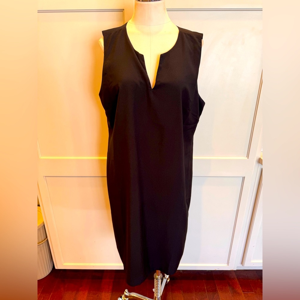 Jcrew Elegant Black Sleeveless Dress
